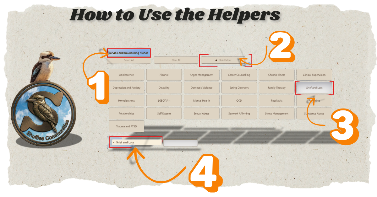 how to use the helpers4